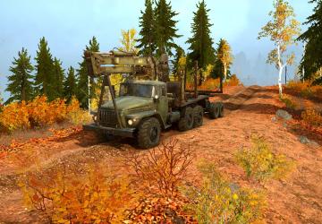 Map Autumn version 1.1 for Spintires: MudRunner (v10.06.19)