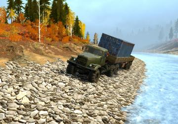 Map Autumn version 1.1 for Spintires: MudRunner (v10.06.19)
