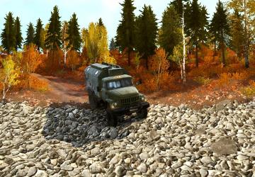 Map Autumn version 1.1 for Spintires: MudRunner (v10.06.19)