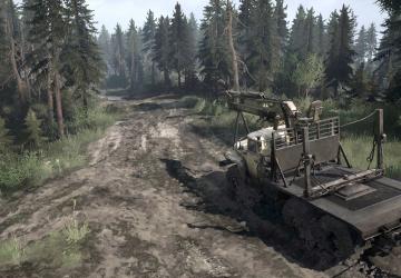 Map BAX 4 version 1 for Spintires: MudRunner (v14.08.19)