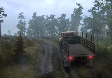 Map BAX 4 version 1 for Spintires: MudRunner (v14.08.19)
