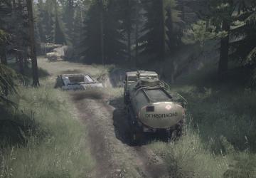 Map BAX 7 version 1 for Spintires: MudRunner (v14.08.19)