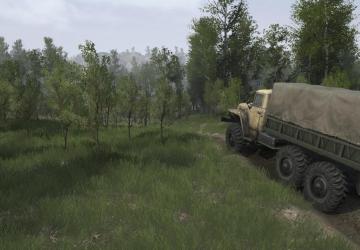 White Birch Map version 1 for Spintires: MudRunner