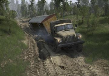 White Birch Map version 1 for Spintires: MudRunner