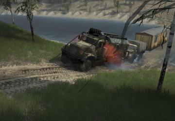 White Birch Map version 1 for Spintires: MudRunner