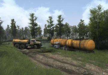 White Birch Map version 1 for Spintires: MudRunner