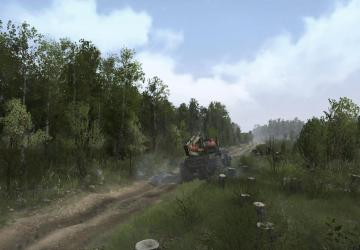 Birch Forest Map version 1 for Spintires: MudRunner (v28.09.22)