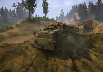 Map Bile Karpaty version 1.0 for Spintires: MudRunner (v14.08.19)