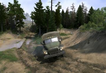 Map Bile Karpaty version 1.0 for Spintires: MudRunner (v14.08.19)