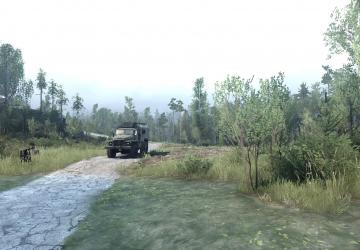 Blood and Sweat Map version 22.09.20 for Spintires: MudRunner (v14.08.19)