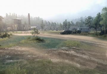 Blood and Sweat Map version 22.09.20 for Spintires: MudRunner (v14.08.19)