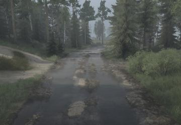 Swamp Unconquerable 2 (Single Drive) version 28.06.25 for Spintires: MudRunner (v28.09.22)