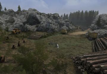 Bone Crusher Map version 1 for Spintires: MudRunner (v25.02.21)