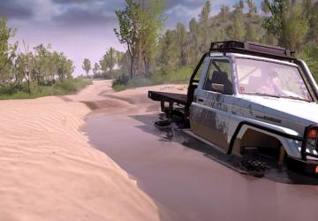 Bridport Dunes Map version 19.01.2020 for Spintires: MudRunner (v10.06.19)