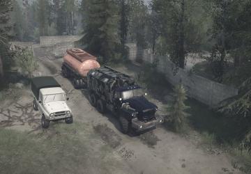 Challenge Map for Multik version 1.0 for Spintires: MudRunner (v25.02.21)