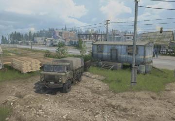 Crashed Map version Edit for Spintires: MudRunner