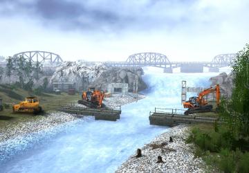 Dam Map version 1 for Spintires: MudRunner (v10.06.19)