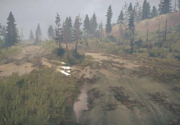 Deepwood Map version 18.08.20 for Spintires: MudRunner (v10.12.20)