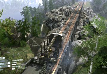 Delivery of Firewood Map version 2 for Spintires: MudRunner (v22.03.19)