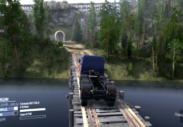 Delivery of Firewood Map version 2 for Spintires: MudRunner (v22.03.19)