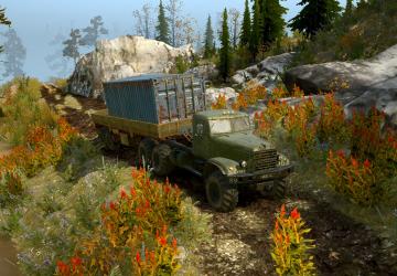 Map The Incident in the Forest version 1 for Spintires: MudRunner (v07.08.19)