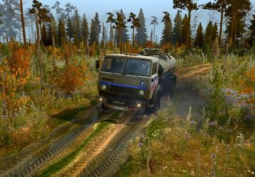 Map The Incident in the Forest version 1 for Spintires: MudRunner (v07.08.19)