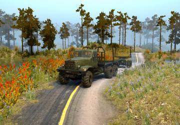 Map The Incident in the Forest version 1 for Spintires: MudRunner (v07.08.19)