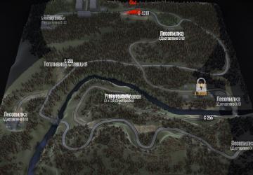 Village by the River Map version 1.0 for Spintires: MudRunner (v11.24.20)