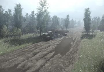 Ghost Village Map version 22.08.19 for Spintires: MudRunner (v14.08.19)
