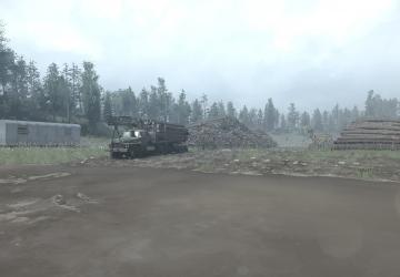 Ghost Village Map version 22.08.19 for Spintires: MudRunner (v14.08.19)