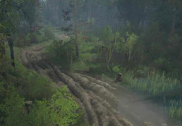 Deryabovskaya Taiga Map version 1.1 for Spintires: MudRunner (v22.03.19)