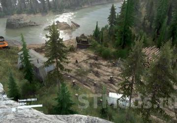 Map For Two version 19/03/22 for Spintires: MudRunner (v25.02.21)