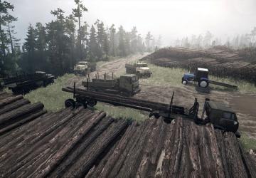 Valley 2 Map version 1 for Spintires: MudRunner (v14.08.19)