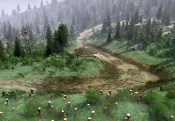 Valley 4 Map for Spintires: MudRunner (v25.02.21)