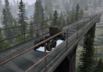 Valley of Waterfalls Map version 1 for Spintires: MudRunner (v25.02.21)