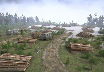 Roads of Fury Map version 1 for Spintires: MudRunner (v07.08.19)