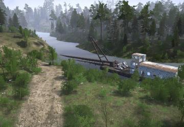 Roads of Fury Map version 1 for Spintires: MudRunner (v07.08.19)