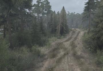 Two Roads Map version 25.08.23 for Spintires: MudRunner (v28.09.22)