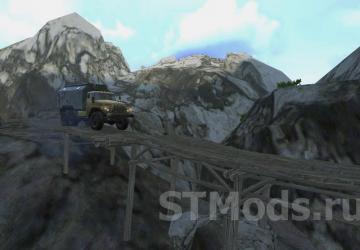 Extreme Roads Map version 1.0 for Spintires: MudRunner (v25.02.21)