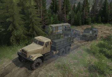 Federal Road 3 Map version 1 for Spintires: MudRunner (v14.08.19)