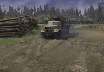 Federal Road 3 Map version 1 for Spintires: MudRunner (v14.08.19)