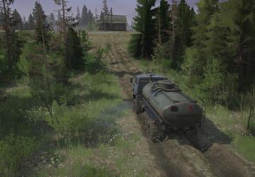 Federal Road 3 Map version 1 for Spintires: MudRunner (v14.08.19)