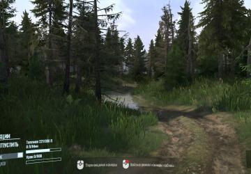 Forest After Rain Map version 14.08.19 for Spintires: MudRunner (v07.08.19)