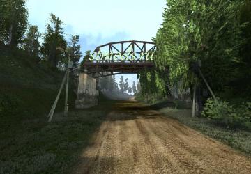 Forest Race Map version 1.0 for Spintires: MudRunner (v22.03.19)