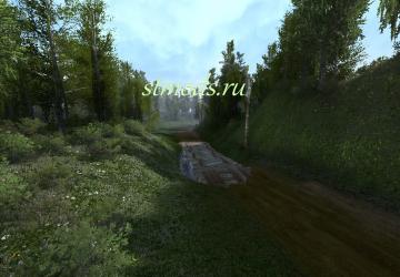 Forest Race Map version 1.0 for Spintires: MudRunner (v22.03.19)