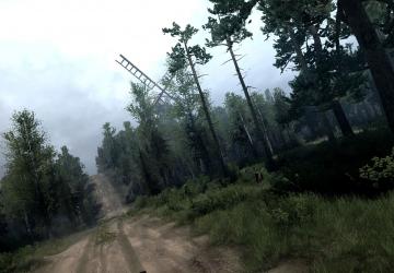Forest Roads 2021 Map version 09.07.21 for Spintires: MudRunner (v25.02.21)