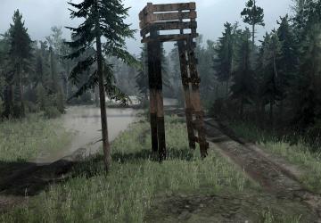 Forest Roads 2021 Map version 09.07.21 for Spintires: MudRunner (v25.02.21)