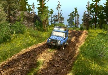 Map Forest. Rocks version 1 for Spintires: MudRunner (v07.08.19)