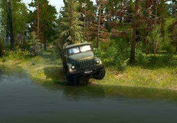 Map Forest. Rocks version 1 for Spintires: MudRunner (v07.08.19)