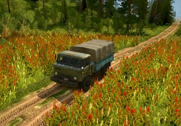 Map Forest. Rocks version 1 for Spintires: MudRunner (v07.08.19)